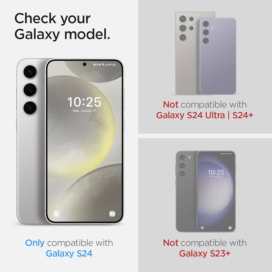 Amazon | Spigen Galaxy S24 フィルム 全面保護 PET素材